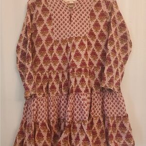 Pink Chicken Kids Floral Dress